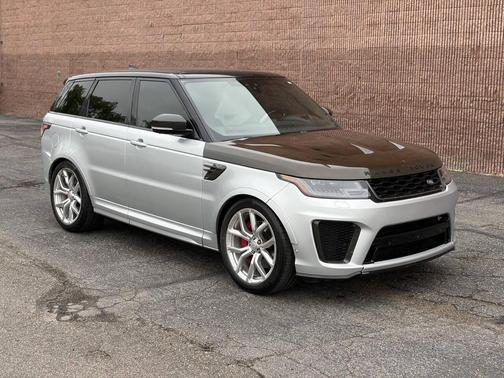 Silver 2019 Land Rover Range Rover Sport SVR