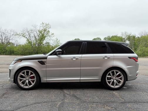 Silver 2019 Land Rover Range Rover Sport SVR