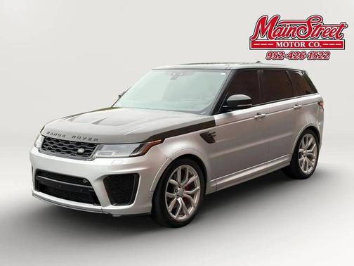 Silver 2019 Land Rover Range Rover Sport SVR
