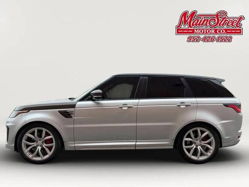 Silver 2019 Land Rover Range Rover Sport SVR