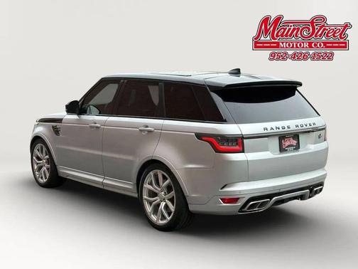 Silver 2019 Land Rover Range Rover Sport SVR