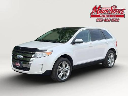 White Platinum Metallic Tri-Coat 2011 Ford Edge Limited