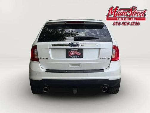 White Platinum Metallic Tri-Coat 2011 Ford Edge Limited
