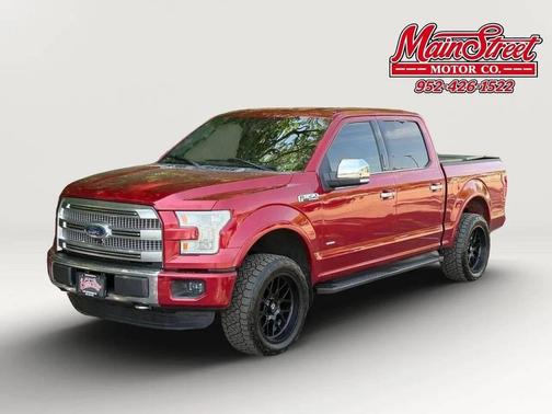 Ruby Red Metallic Tinted Clearcoat 2015 Ford F-150 Platinum