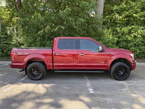 Ruby Red Metallic Tinted Clearcoat 2015 Ford F-150 Platinum