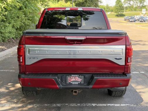 Ruby Red Metallic Tinted Clearcoat 2015 Ford F-150 Platinum