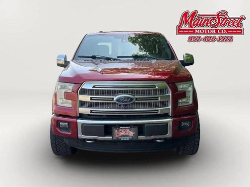 Ruby Red Metallic Tinted Clearcoat 2015 Ford F-150 Platinum