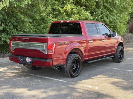 Ruby Red Metallic Tinted Clearcoat 2015 Ford F-150 Platinum