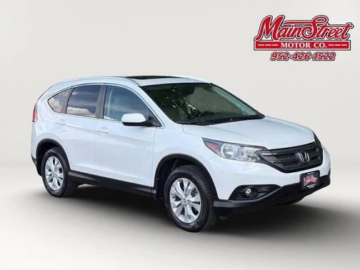 White Diamond Pearl 2013 Honda CR-V EX-L