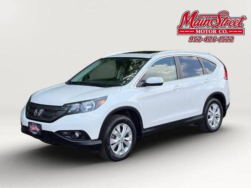 White Diamond Pearl 2013 Honda CR-V EX-L