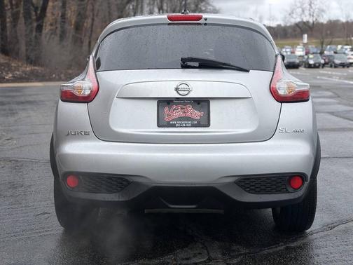 Silver 2015 Nissan Juke SL AWD 4dr Crossover