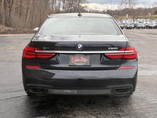 Imperial Blue Metallic 2017 BMW 750 i xDrive