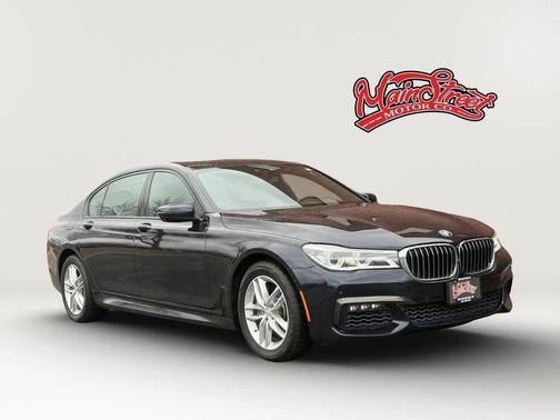 Imperial Blue Metallic 2017 BMW 750 i xDrive