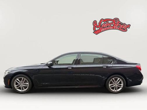 Imperial Blue Metallic 2017 BMW 750 i xDrive
