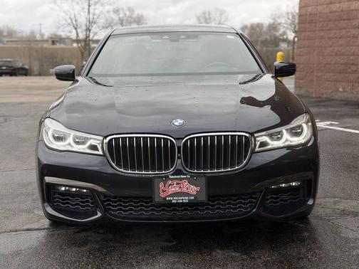 Imperial Blue Metallic 2017 BMW 750 i xDrive