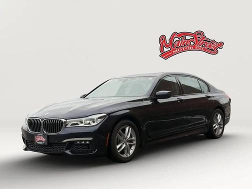 Imperial Blue Metallic 2017 BMW 750 i xDrive