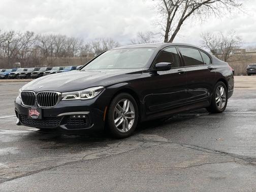 Imperial Blue Metallic 2017 BMW 750 i xDrive