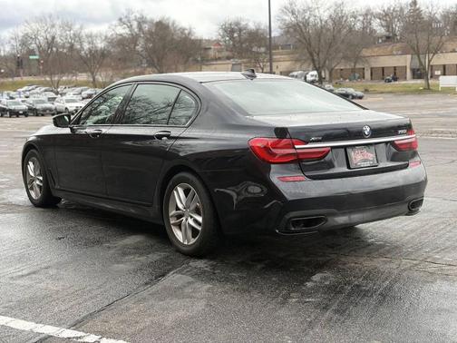 Imperial Blue Metallic 2017 BMW 750 i xDrive