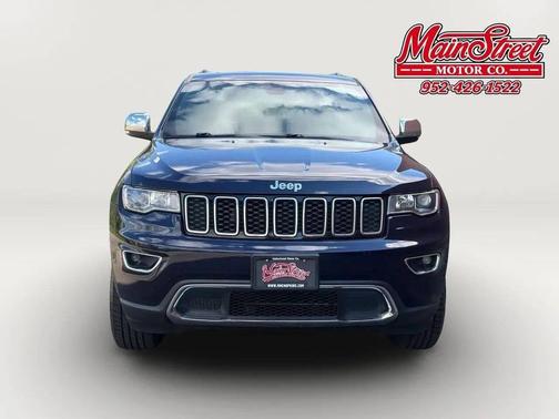 True Blue Pearlcoat 2017 Jeep Grand Cherokee Limited