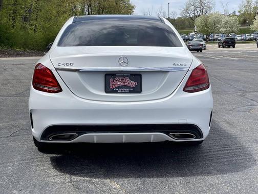 White 2015 Mercedes-Benz C-Class 4MATIC