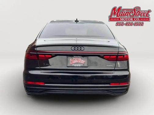 Mythos Black Metallic 2022 Audi A8 L 55 TFSI quattro Tiptronic