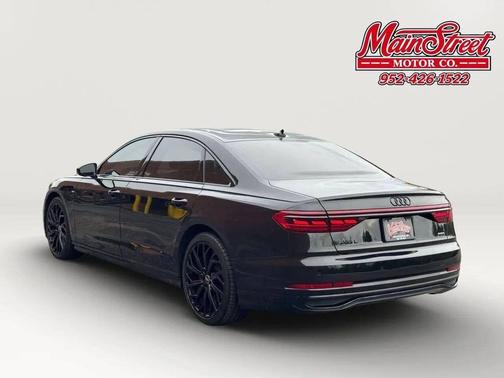 Mythos Black Metallic 2022 Audi A8 L 55 TFSI quattro Tiptronic