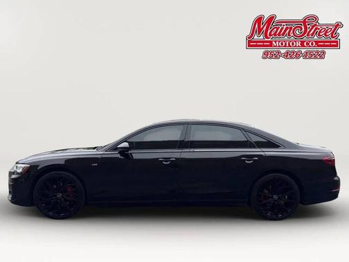 Mythos Black Metallic 2022 Audi A8 L 55 TFSI quattro Tiptronic