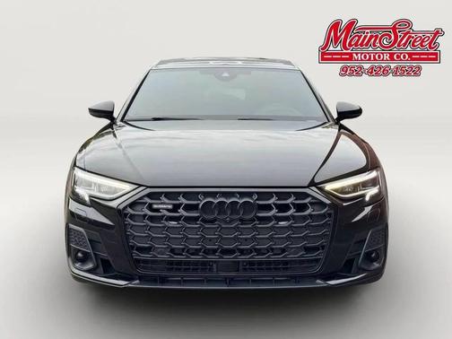 Mythos Black Metallic 2022 Audi A8 L 55 TFSI quattro Tiptronic
