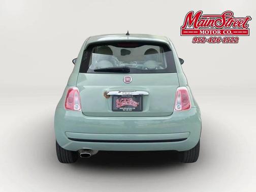 Green 2015 FIAT 500 Pop