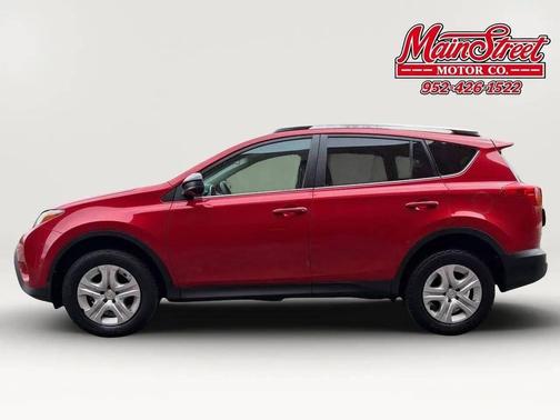 Barcelona Red Metallic 2013 Toyota RAV4 LE