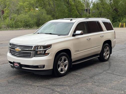 White 2015 Chevrolet Tahoe LTZ