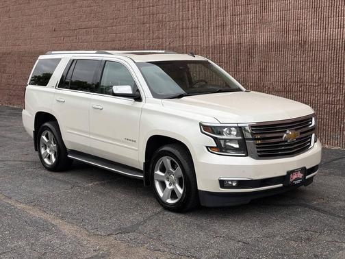White 2015 Chevrolet Tahoe LTZ