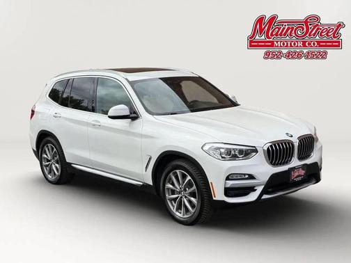 White 2019 BMW X3 xDrive30i
