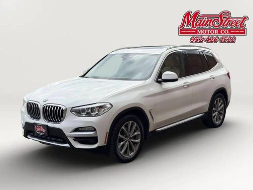 White 2019 BMW X3 xDrive30i
