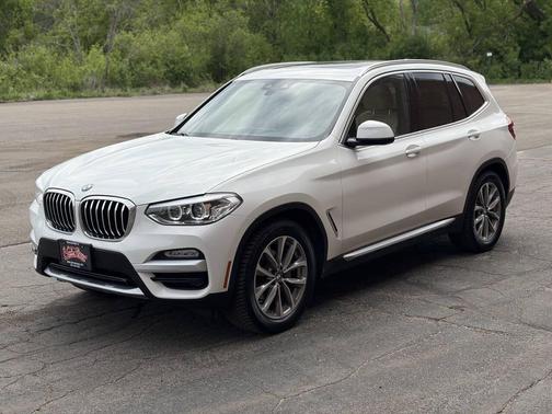 White 2019 BMW X3 xDrive30i