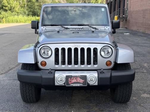 Silver 2013 Jeep Wrangler Unlimited Sahara