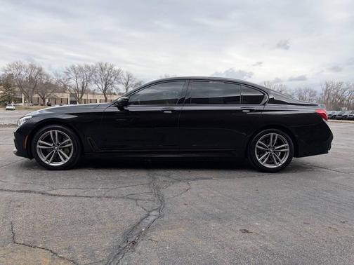 Black 2017 BMW 750 i xDrive