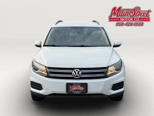 Pure White 2017 Volkswagen Tiguan 2.0T S 4MOTION