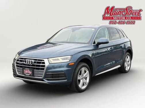 Blue 2018 Audi Q5 2.0T Premium Plus