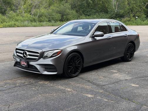 Gray 2017 Mercedes-Benz E-Class 4MATIC