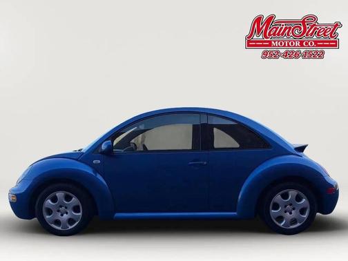 Blue 2003 Volkswagen New Beetle GLS TDI
