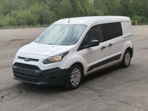 Frozen White 2017 Ford Transit Connect XL