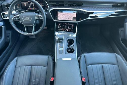 Mythos Black Metallic 2023 Audi A6 45 Premium