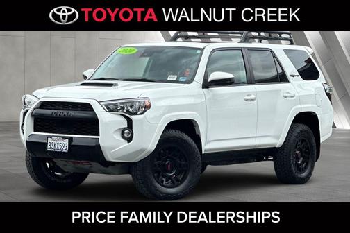 Super White 2020 Toyota 4Runner TRD Pro