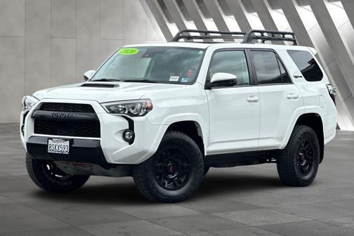 Super White 2020 Toyota 4Runner TRD Pro