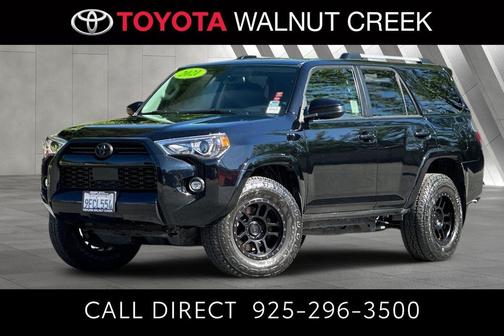 Midnight Black 2021 Toyota 4Runner SR5