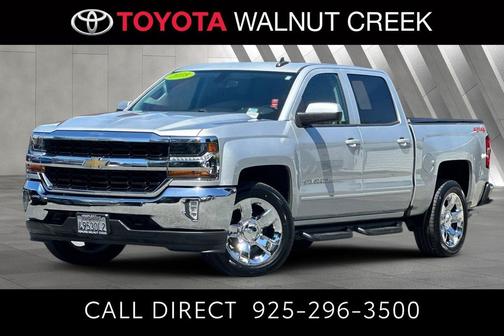 Silver Ice Metallic 2018 Chevrolet Silverado 1500 1LT