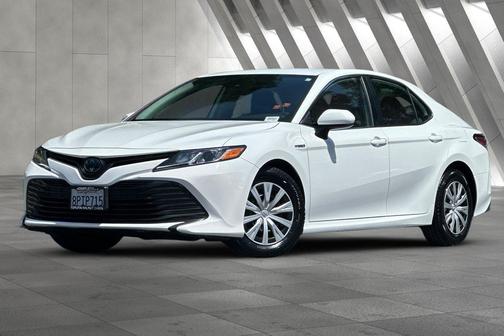 Super White 2020 Toyota Camry LE
