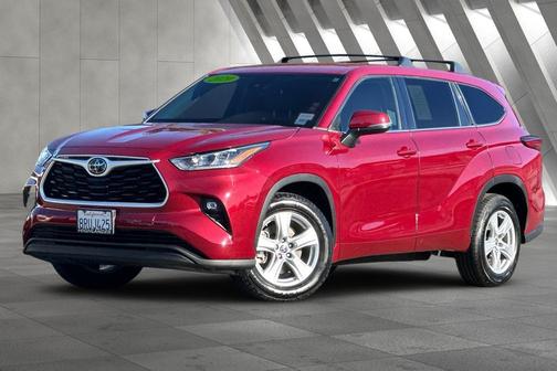 Ruby Flare Pearl 2020 Toyota Highlander LE