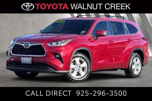 Ruby Flare Pearl 2020 Toyota Highlander LE